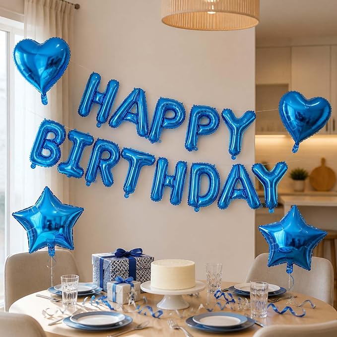 Blue Birthday Decorations - Image 4