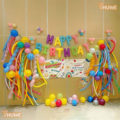 260 Balloons Orange, Thickened 100 Pack Long Balloons Twisting Skinny Magic - Image 8