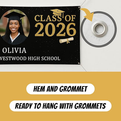 Custom Graduation Banner Class of 2026 - Image 3