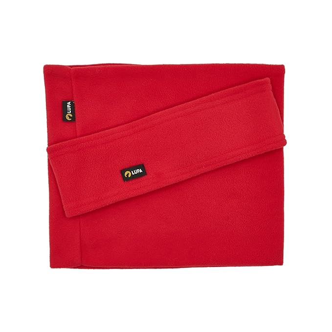 Lupa Unisex Triple-Layer Micro Fleece Headband Ear Warmer - Red