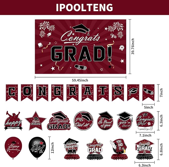 Graduation Decorations 2026 Set - Image 2