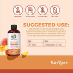 MaryRuth Organics Liquid Multivitamin+Hair Growth | Biotin 10000mcg | Lustriva Hair Growth Supplement | Clinically Tested in Women for Thicker Hair&Facial Wrinkle | Skin Care | Ages 18+ | 15.22 Fl Oz