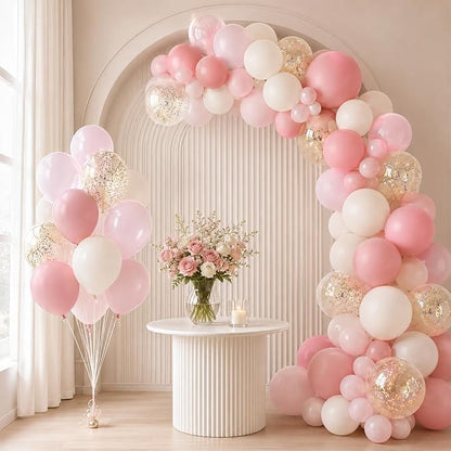 Pink and Gold Balloons - Image 3