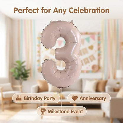 YPSelected 32 Inch Large Foil Helium Number Balloon Birthday Wedding Party 0-9 - Image 5