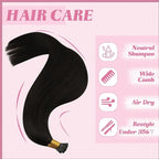 YoungSee I Tips Hair Extensions Human Hair Dark Brown Itip Hair Extensions Real Human Hair Brown Itip Hair Extension 18 Inch 60s 50g Pre Bonded Hair Extension for Everyday Wear