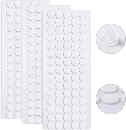 JANYUN 280 Pcs Sticky Dots Stickers, 10mm Round Putty Clear Sticky Tack | No by JANYUN