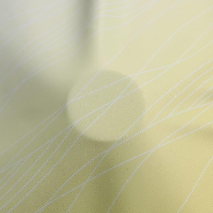 Yellow and Greyish White Gradient Room Darkening Blackout - Image 8