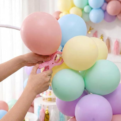 Putros 30 Pack Balloon Arch Clips 3.5 Inch Pink Spring Clamps - Image 4