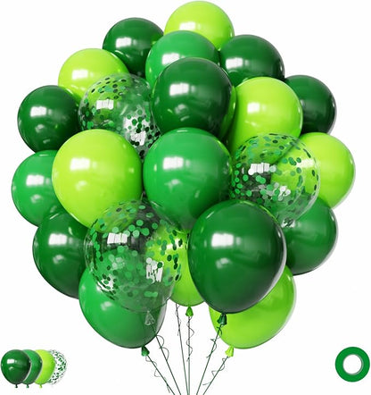 Green Balloons Set by Mobacurty