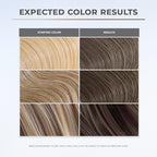 XMONDO Color Dark Ash Blonde Color Depositing Mask & Semi-Permanent Hair Dye Super Gloss Infused with Bond Boosters for Nourishment, Revitalize & Repair, Vegan Formula, 8 Fl Oz