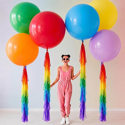 6 Set 36 Inch Giant Balloons by Unknown