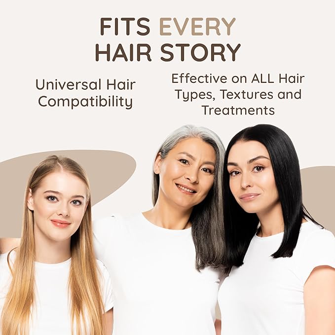 VITAMINS hair cosmetics Keratin Hair Treatment Straightening Kit - Salon Like at Home Keratin Treatment Formaldehyde Free - Hair Smoothing, Nourishing & Revitalizing 3-Step System