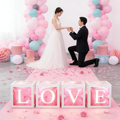 14 Pcs Transparent Balloon Boxes - Image 4