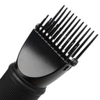 Segbeauty Blow Dryer Comb Attachment, Black Brush Attachments for Hair Dryer Concentrator Nozzle 1.69-1.76in and 2.12in, Pro Hairdressing Styling Salon Tool to Straighten Detangle Curly Natural Hair