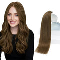 Sunny Hair Human Hair Tape in Extensions, Cool Brown Tape in Hair Extensions Human Hair 24 inch Straight Remy Tape in Human Hair Extensions 20Pcs 50g