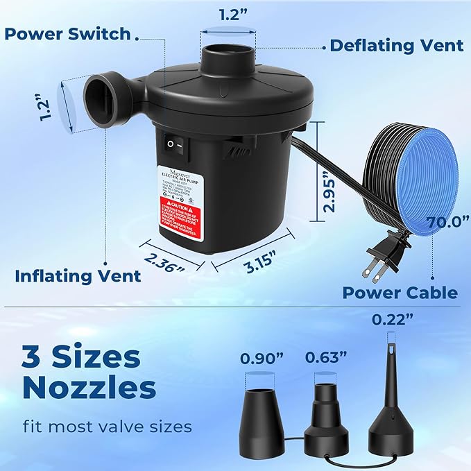 Quick-Fill Electric Air Pump - Image 4