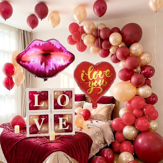 Valentines Day Party Decorations, Balloon Boxes - Image 8