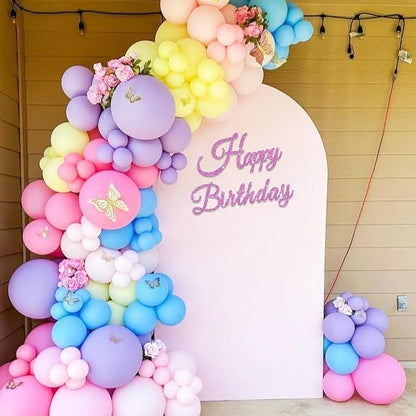 TONIFUL Happy Birthday Sign for Backdrop - Image 6