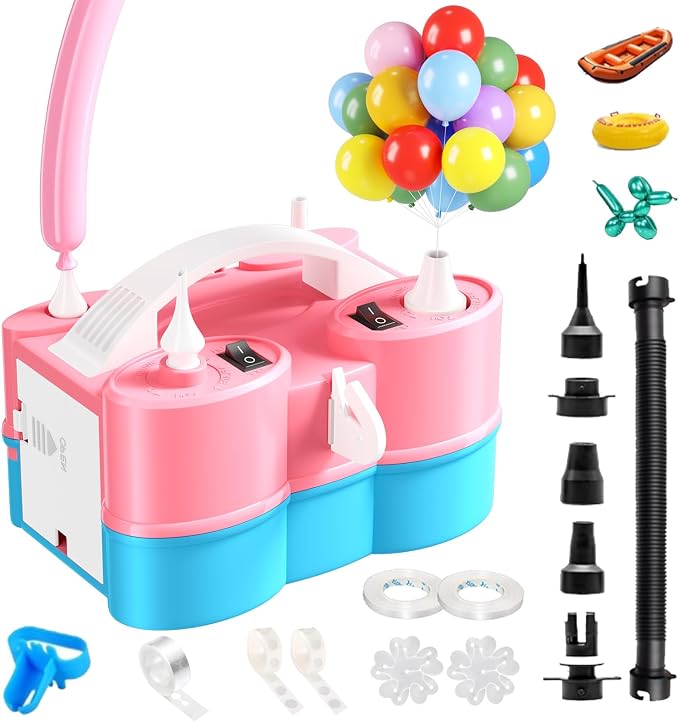 Biapian Balloon Pump Electric, 3-in-1 Portable Electric Air Pump by BIAPIAN