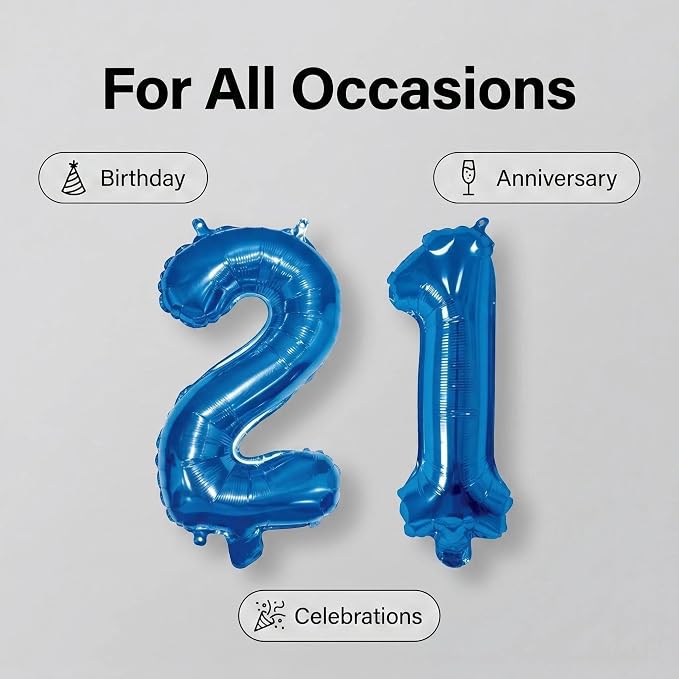 Number 10 Balloon Foil Mylar Balloons - Image 4
