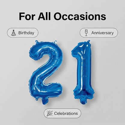 Number 10 Balloon Foil Mylar Balloons - Image 4