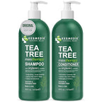 Tea Tree Oil Shampoo and Conditioner MaxTherapy Set, Itchy Scalp Relief, Refreshes & Cleanses Dandruff & Buildup, Clarifying for Oily Hair, Women & Men, 16 fl oz Each