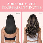 GOO GOO Clip in Hair Extensions Real Human Hair, Remy Human Hair Extensions Clip ins for Women, Natural Human Hair, 20 Inch 160g 7Pcs, 1B/16/1B Balayage Natural Black to Light Blonde