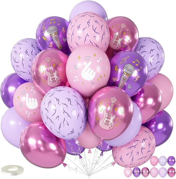 K pop Theme Balloons by Paeyeq