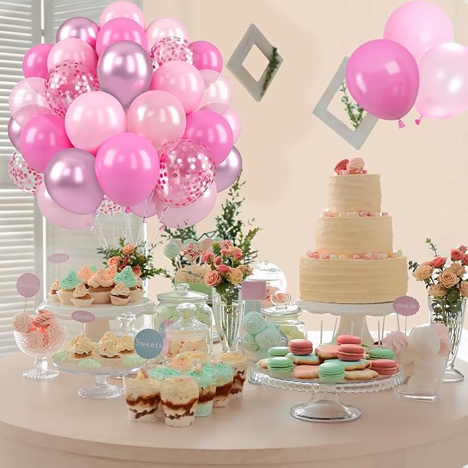 Paready Pink Balloons Set - Image 8