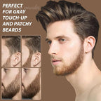 2 Pack Hairline Powder for Women and Men, Used to Root Touch Up Hair Color, Thinning and Gray Hair Coverage and Bald Spots Coverage, Brown