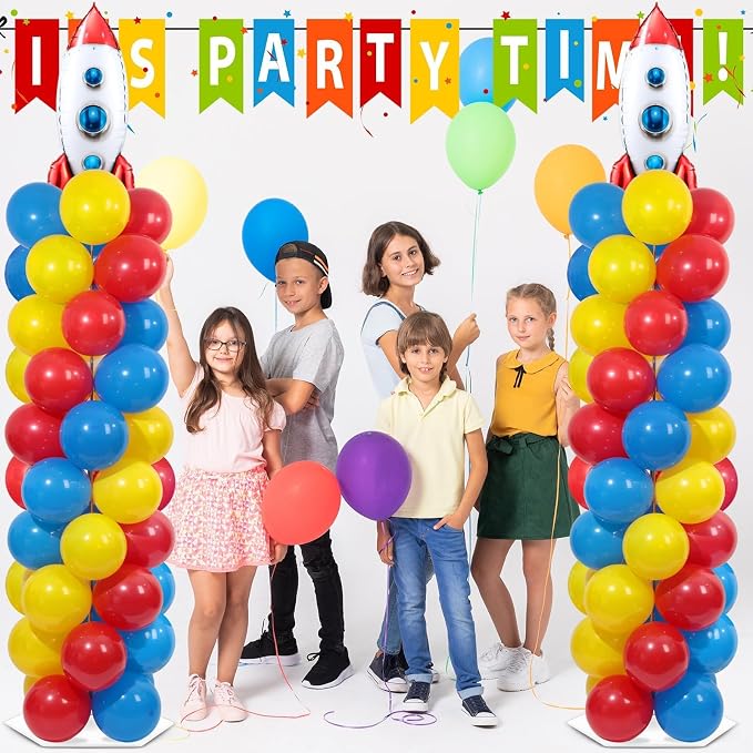 2 Sets Toy Inspired Story Balloons Column Stand Kit - Image 5