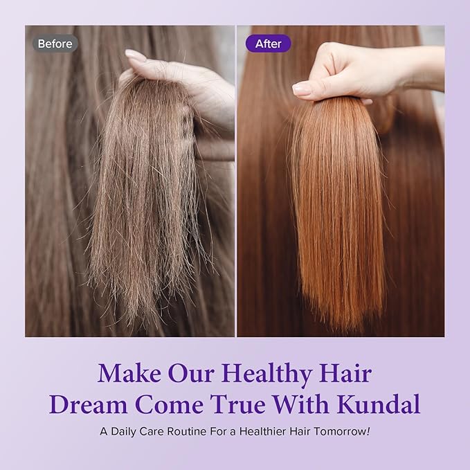 KUNDAL Honey & Macadamia Natural Conditioner [Pink Grapefruit] Korean Hair Care Damage Repair, Deep Hydration, Long Lasting Fragrance, with Honey, Macadamia Oil 6.76fl oz (Pack of 2)