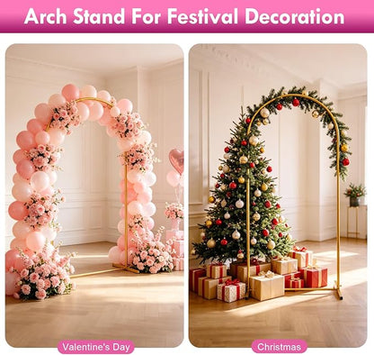 6ft Arch Backdrop Stand, Metal Wedding Arch Backdrop Stand - Image 9