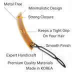 12pcs Hair Barrettes Set for Women and Girls, Hair Clips for Thick Thin Fine Hair, Non-metal Hair Accessories, Non-Slip Grip Handmade Snap Hairpin, BPA Free