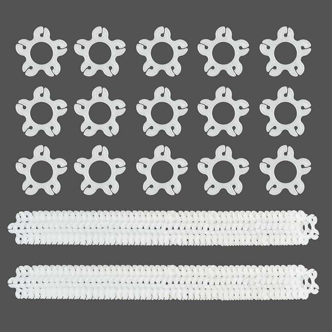 Miliocry 100PCS Balloon Arch Clips, Reusable Balloon Clips by Miliocry