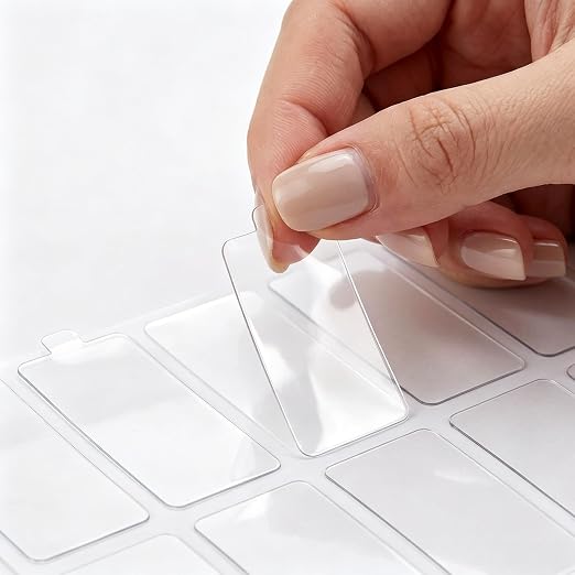 Glue Dots Double Sided 450Pcs, Leaves No Sticky Marks. Round & Square Dots - Image 2
