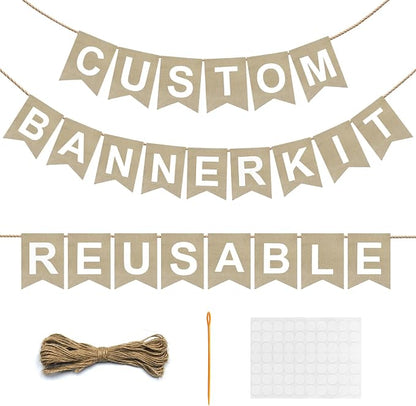 DIY Reusable Banner Kit by Unknown