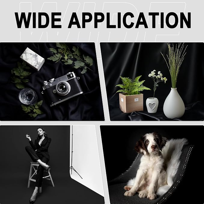 GFCC 10FTx12FT Black Backdrop Background - Image 5