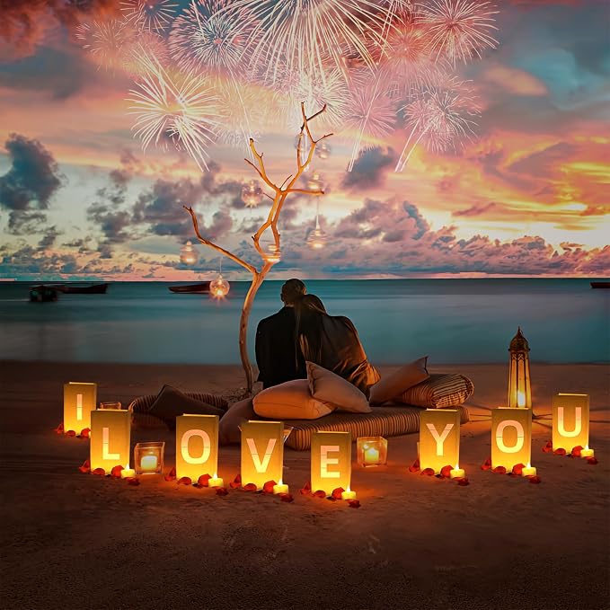 I Love You Light Up Letters, - Image 5