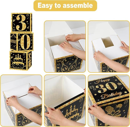 DataMoon 30th Birthday Decorations Boxes - Image 5