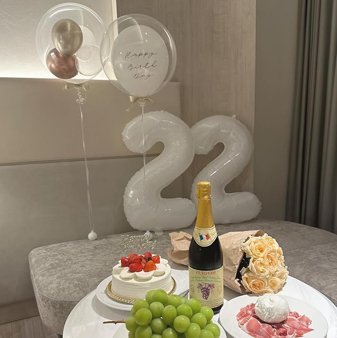 White 4 Balloon - Image 8