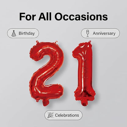 Number 10 Balloon Foil Mylar Balloons - Image 4