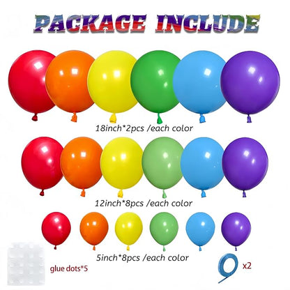 115 PCS Balloon Arch Set, Latex Party Balloons - Image 2