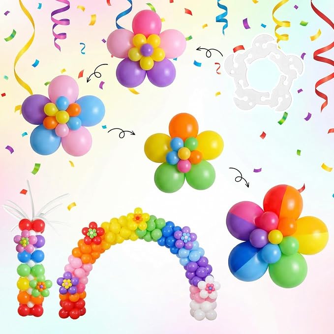 Mabor 50PCS Balloon Arch Clips, Reusable ABS Multi-Clips - Image 5