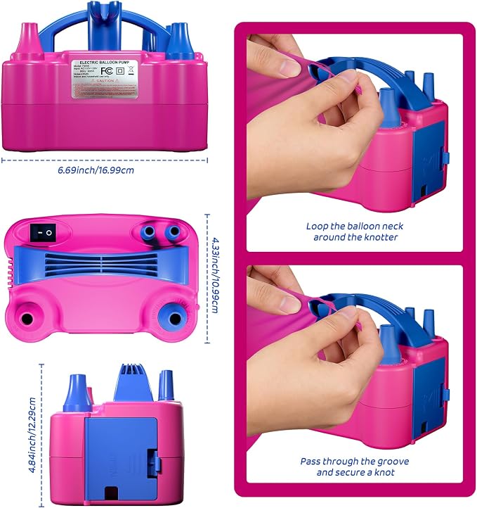 SINBEE Balloon Pump Electric Party Decorations - Image 5