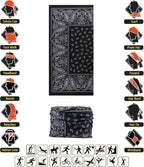 Headband Neck Gaiter Head Wrap Headwear Face Mask Magic Scarf Bandana for Men and Women