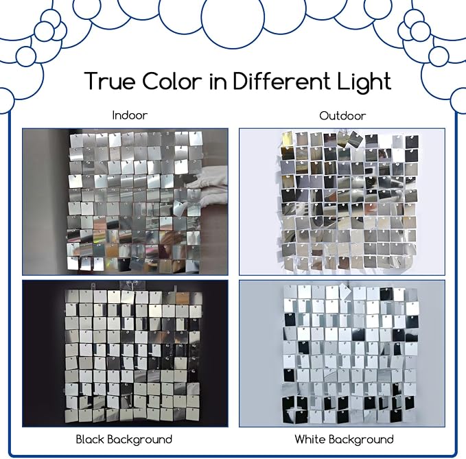COKAOBE LiteGrid Series Shimmer Wall Backdrop - Image 4