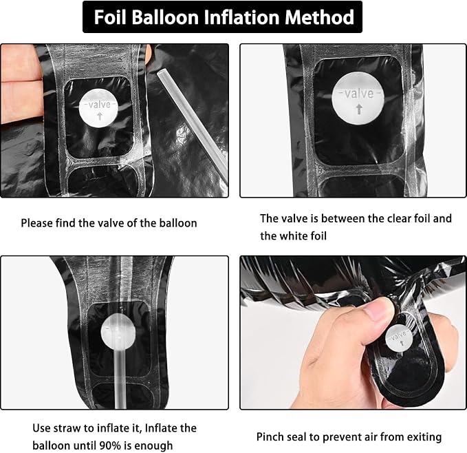 70th Birthday Decorations for Men Women, 40 inch 70 Balloon Numbers - Image 7