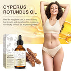 Cyperus Rotundus Oil for Hair Removal, Natural for Reducing Body Hair Growth, Reducing Body Hair Growth, Shrink Pores, Reduces Unwanted Hair Growth, Suitable for All Skin Types - 2.02 Fl Oz