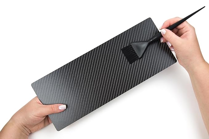 Balayage Board - Ultra-Lightweight Carbon Fiber Hair Board - 5" x 13" - Balayage Paddle for Hair Stylists - Ombre, Hair Painting, Free Form Coloring and Foils
